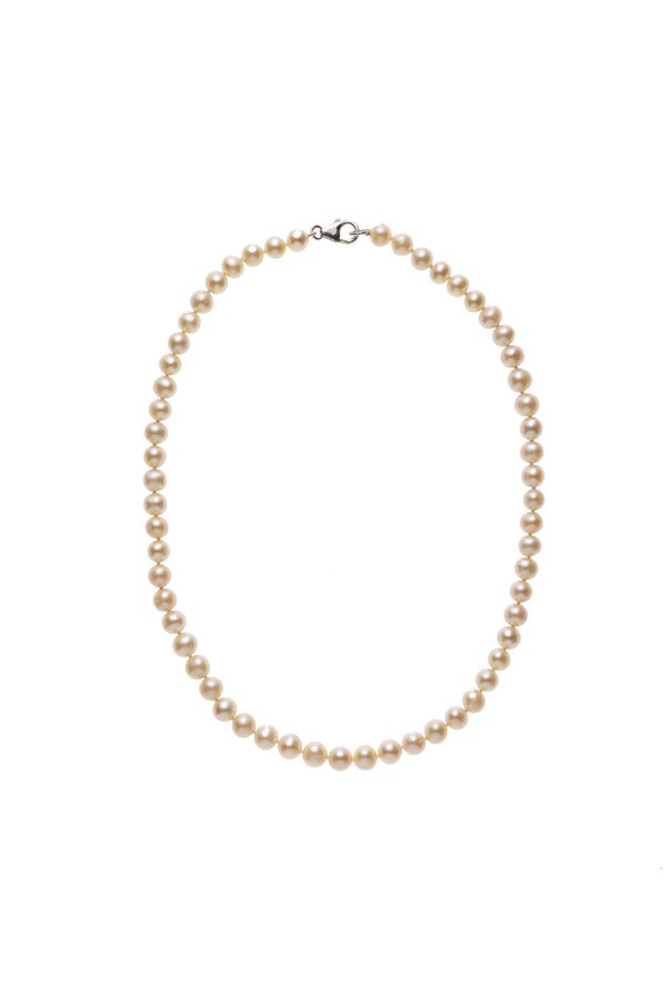 Pearl 18" Necklace Pink