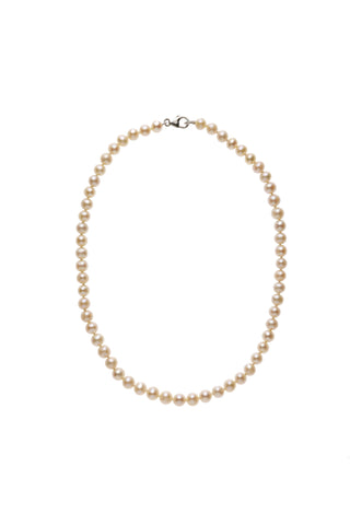 Pearl 18" Necklace Pink