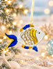 Painted Fish Blue/Yellow