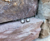 Round Marcasite Pearl Earrings