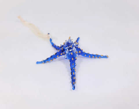 Starfish Ornament Blue