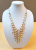 Gold Fringe Necklace