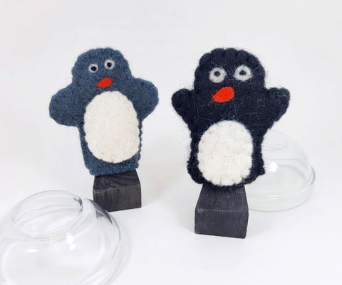 Penguin Finger Puppet