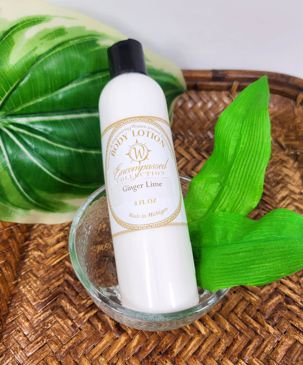 Ginger Lime Lotion 8 oz