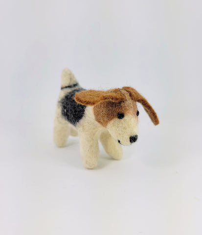 Small Felt Dog