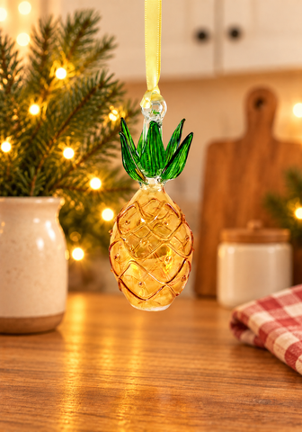 Pineapple Ornament Yellow