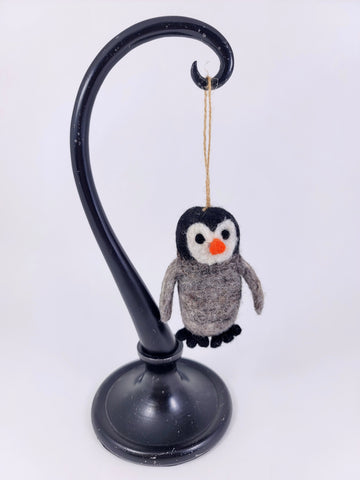 Felt Penguin Ornament