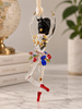 Ballerina Red Shoe Glass Ornament