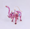 Red Ceramic Elephant Ornament