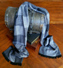 Grey Checkerboard Scarf