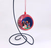 Round Nativity Gourd Ornament