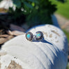 Marcasite & Opal Earrings