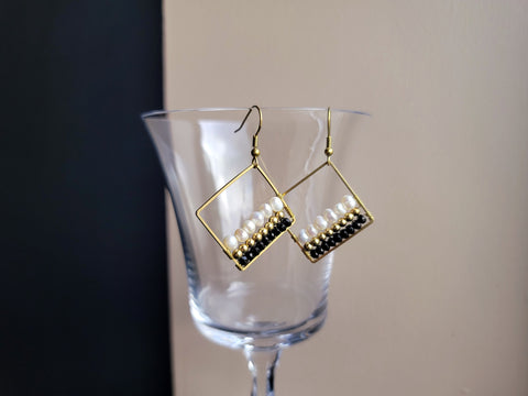 Midnight Trifecta Earrings