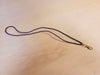 Braided Leather Lanyard