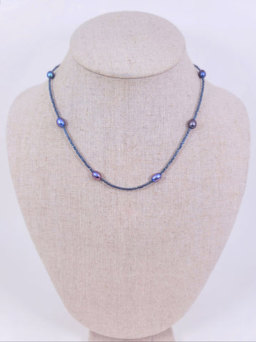 Nightfall Pearl Necklace