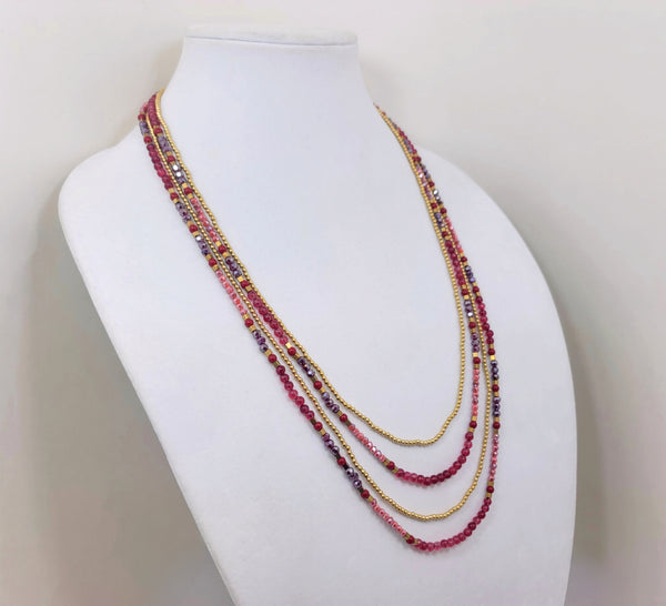 Charming Jewel Berry Necklace