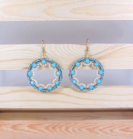 Morning Glory Lace Earrings