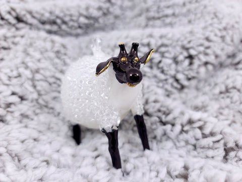 Fluffy Sheep Ornament