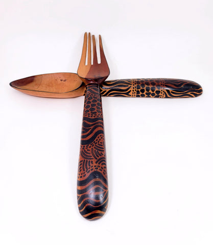 Zambian Painted Serving Set