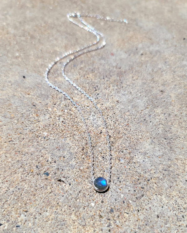 Night Sky Necklace Silver