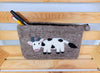 Felt Cow Purse