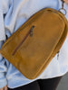 Leather Sling Backpack