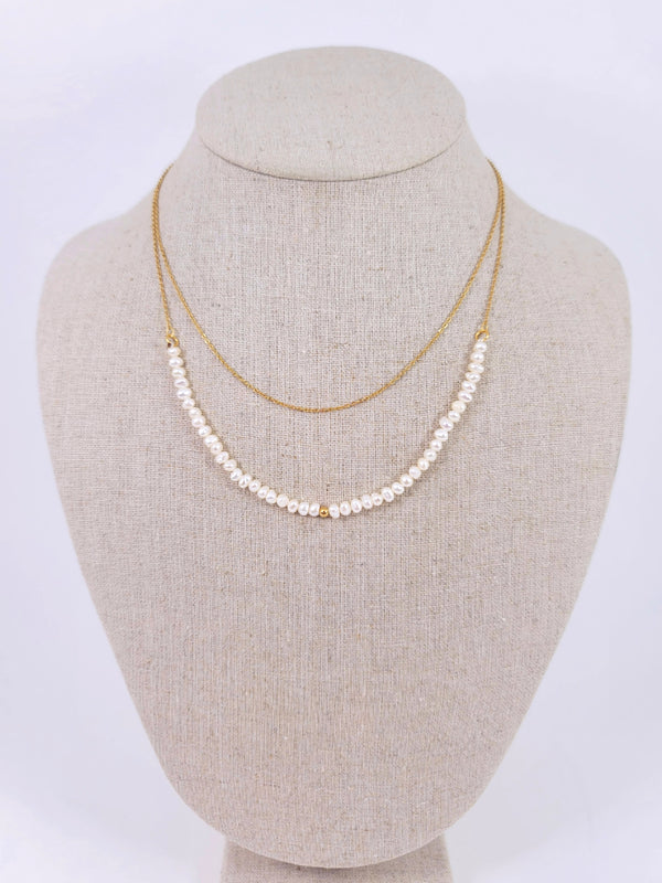 Layered Luster Necklace