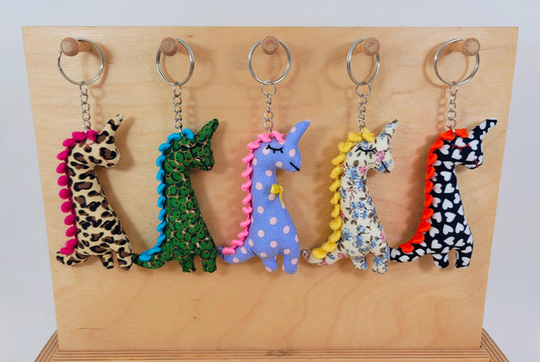 Fabric Creature Keychain