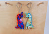 Fabric Creature Keychain