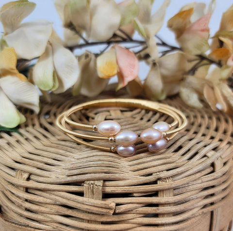 Pearl's Embrace Bangle