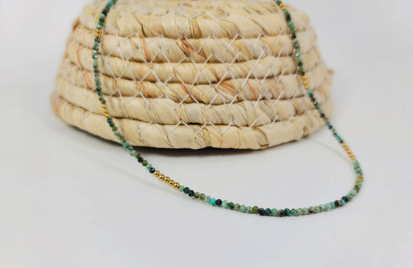 Green Jasper Full Necklace