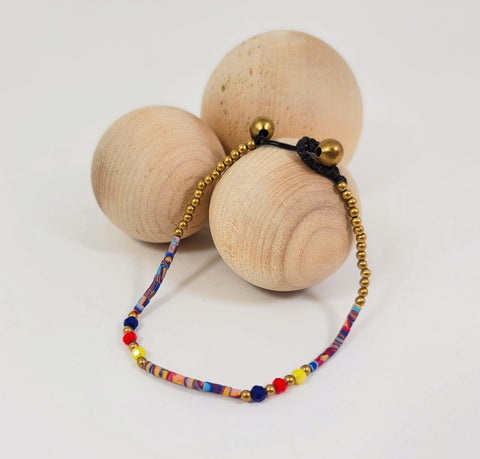 Primary Beaded Bracelet