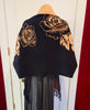 Rose Sleeved Shawl