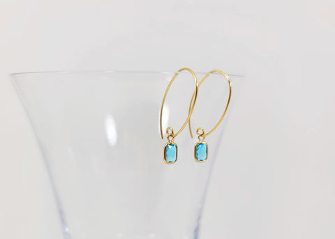 Clear Water Earrings