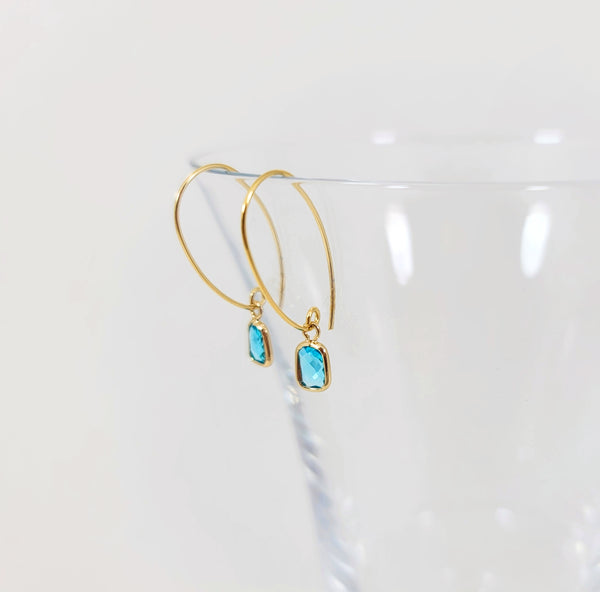 Clear Water Earrings