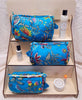 Kantha Toiletry Set Blue