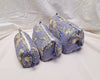 Kantha Toiletry Bag Set Dove