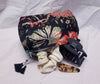 Medium Kantha Toiletry Bag Black