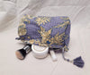 Small Kantha Toiletry Bag Dove