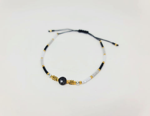 Crack the Code Bracelet Black