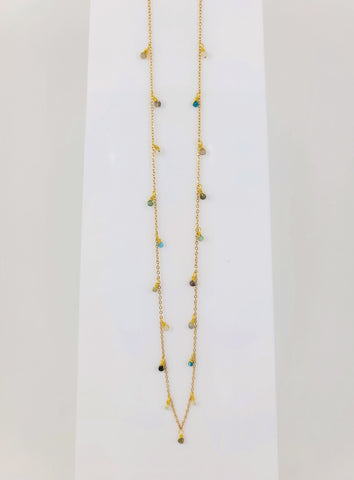 Dainty Stone Necklace
