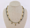 Layered Luxe Necklace Black