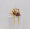 Bronzed Pearl Earrings