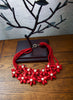 Coral & Pearls Floral Necklace