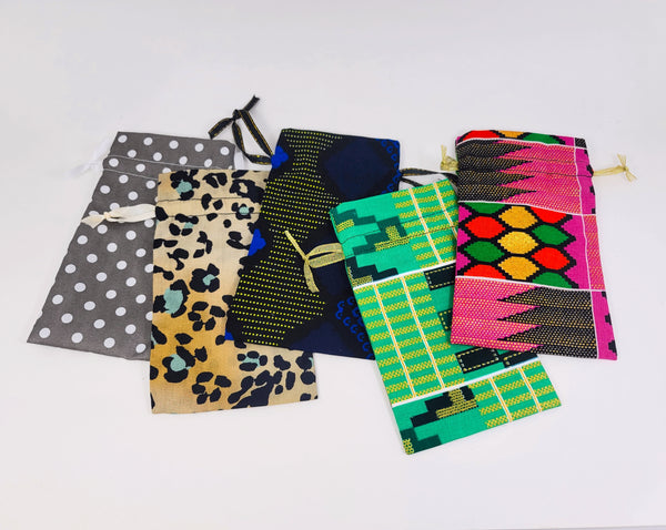 Zambian Drawstring Bag