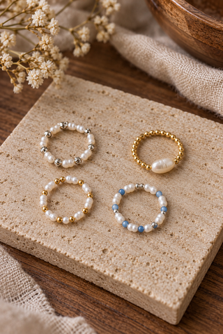 Pearl Stretch Ring