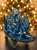 Hedgehog Ornament Blue
