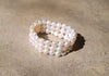 White Layered Pearl Bracelet