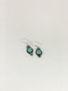 German Silver&Stone Earrings - 109304