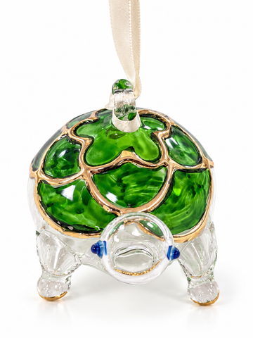 Green Turtle Ornament